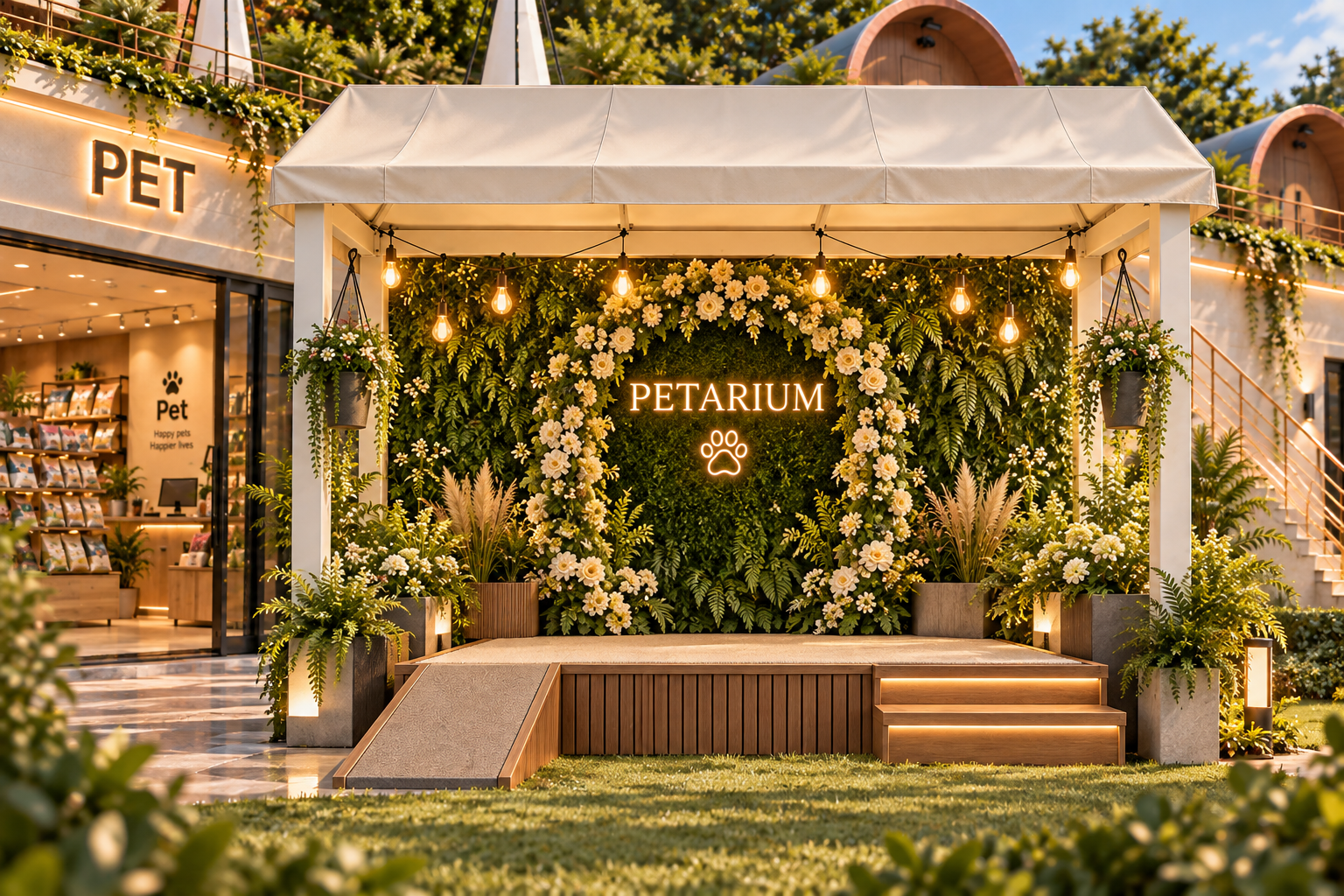 PETARIUM 브랜드 포토존 조성 이미지